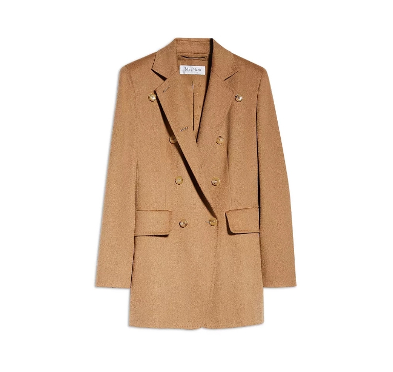 [국내당일발송] 막스마라 카르탈 100% 카멜 울 더블 자켓 KARTAL CAMEL