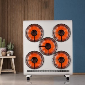 한솔 템피아 5구 하이라이트 히터 전기히터 업소용 산업용 사무실 전기난로