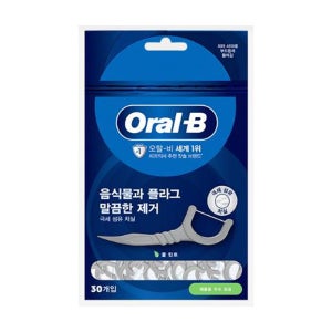 오랄비 C자형 일회용 치실 30개입
