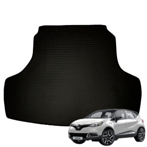 QM3 자동차 카매트 차량용 그린 고무 트렁크매트 블랙(엣지포함) 5인승