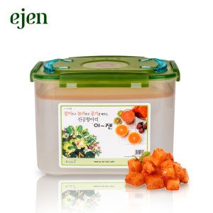 이젠 진공항아리 프리미엄 사각 12리터 밀폐용기 쌀통 장독 된장 고추장 장아찌 매실청 오이지 김치통