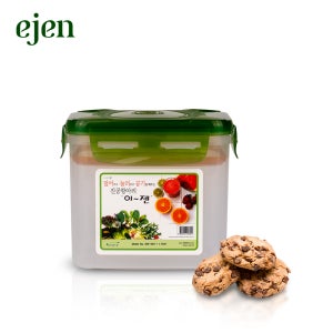 이젠 진공항아리 프리미엄 사각 1.7리터 밀폐용기 된장 장아찌 매실청 오이지 김치통