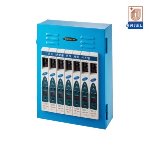 우리엘전자 US-1000D 다회로 온도조절기 심야전기용 조절기 3-7회로 (노출형)