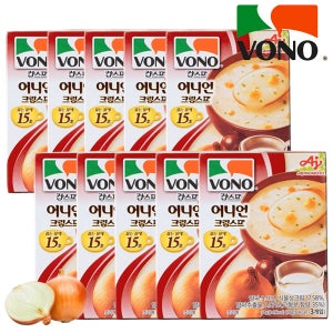 보노 어니언 크림 스프 3개입 10개 컵스프 간편식 아침대용 양파스프