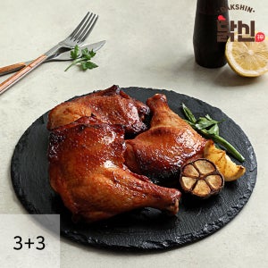 다신샵 오븐구이 저당 통닭다리 3종 3+3팩 / 닭신 치킨 고단백 식단