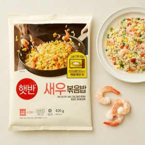 햇반 냉동밥 새우볶음밥, 420g, 8개
