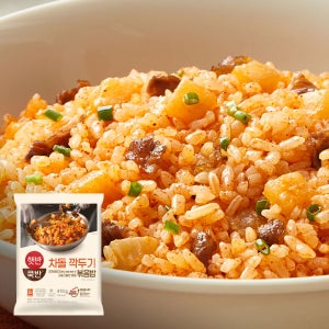 햇반 쿡반/쿡밥 차돌깍두기볶음밥410g, 8개