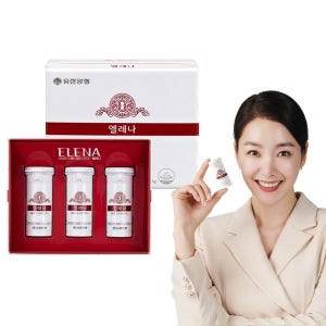 유한양행 엘레나 질건강 유산균 임산부 수유부 UREX 프로바이오틱스 30캡슐, 3개