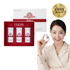 유한양행 엘레나 질유산균 임산부 수유부 프로바이오틱스 30캡슐, 3개