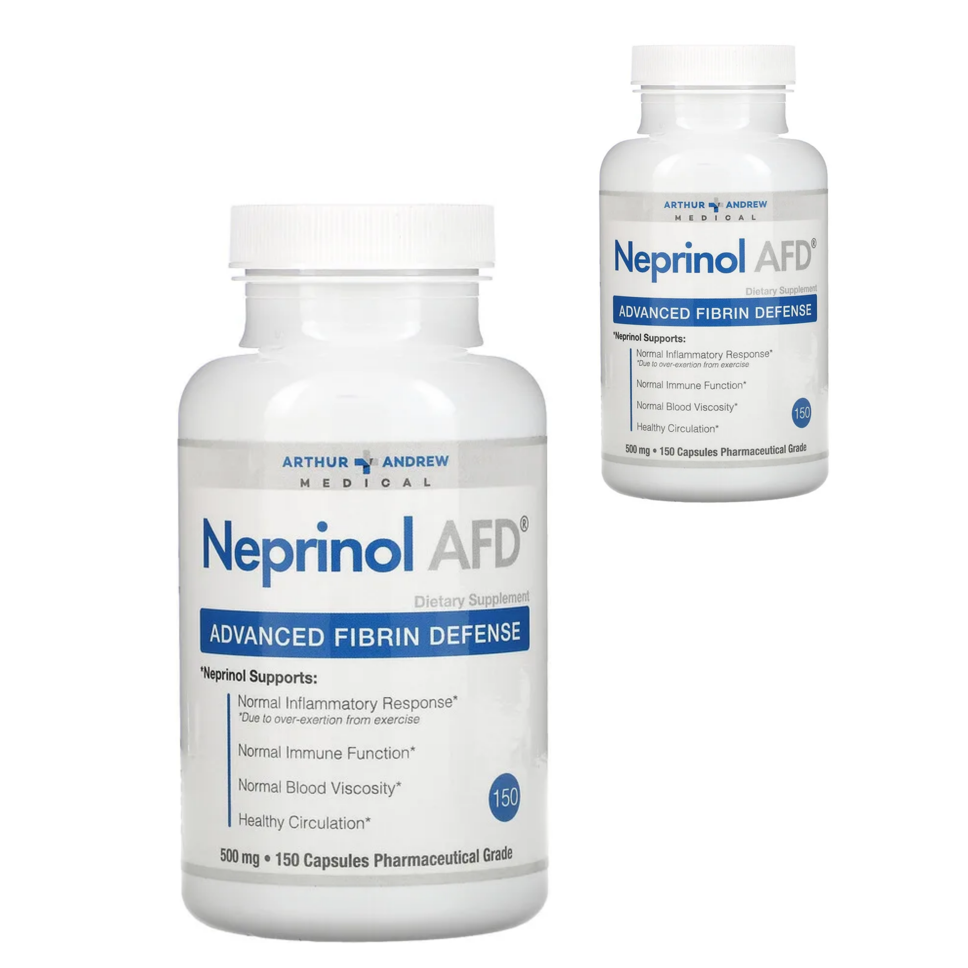 <b>아서</b>앤드<b>메디컬</b>, 네프리놀 AFD 비건 고급 섬유소 방어 500mg 150캡슐 <b>마그네슘</b>