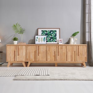 프림 2400 높은형거실장 안방티비장 거실장 티비다이