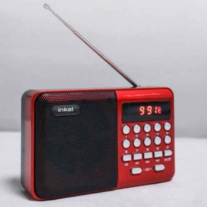 인켈 미니 휴대용 FM 효도라디오 트로트 501곡 1000곡