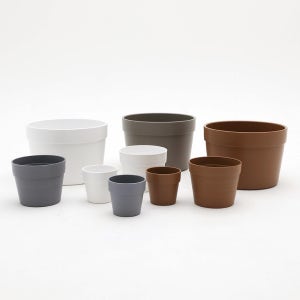 이태리 토분디자인 플리츠 화분 플라스틱 화분 분갈이