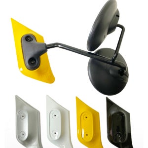 스타리아 보조미러 부착식 2way 백미러 학원차 앞 범퍼 사각지대 광각 사이드미러 차량용