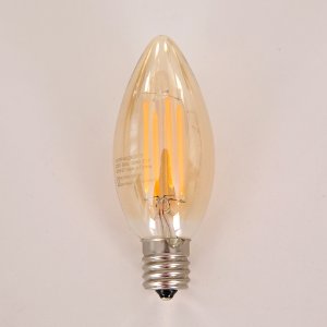 LED 에디슨 17B 촛대램프 4W (노란빛)