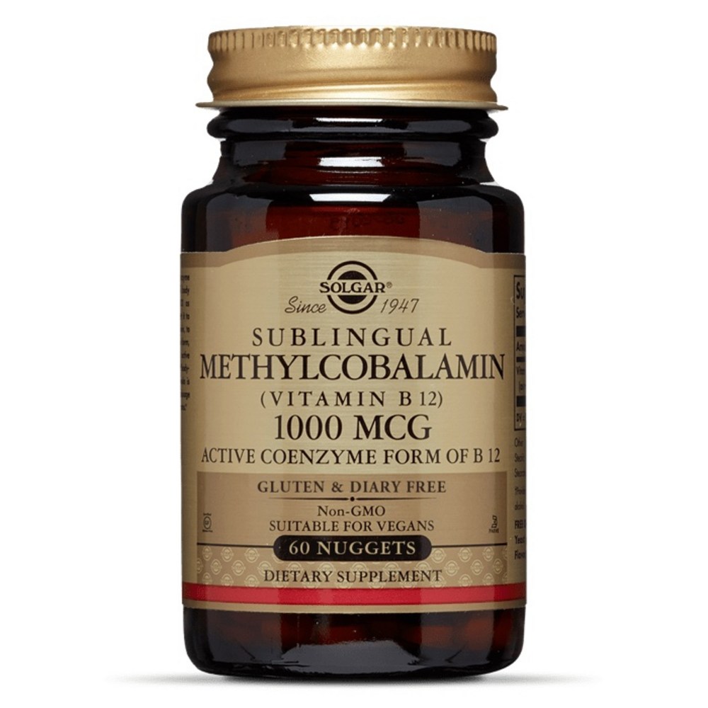 솔가 너겟 서브링걸 1000mcg 메틸코발라민 60캡슐