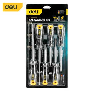 델리툴즈 십자 일자 드라이버 세트 6종