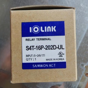 삼원ACT IOLINK 릴레이터미널 S4T-16P-202D-UL DC입력