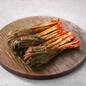 청우 맛있는 쪽파 김치 5kg + 갓 김치 5kg 세트 파김치 업소용 중국산