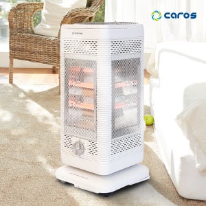 캐로스 오방난로 가정용 사무실 업소용 전기히터 전기난로 타이머