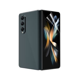 크리스탈터치 갤럭시 Z폴드 제로핏 풀커버 외부 전면 액정보호필름 갤럭시Z 폴드4, 3매입