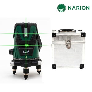 나리온 5라인 레이저 레벨기 수평기 측정기 그린 4V1H