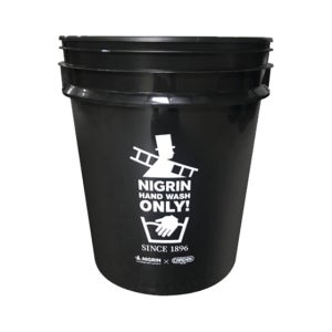 니그린x카든 세차버킷 18L 블랙 세차물통 HDPE 내화학성 뚜껑포함