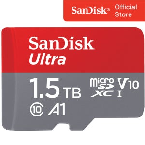 샌디스크 마이크로 SD카드 울트라 A1 핸드폰 닌텐도 외장 메모리카드 1.5TB