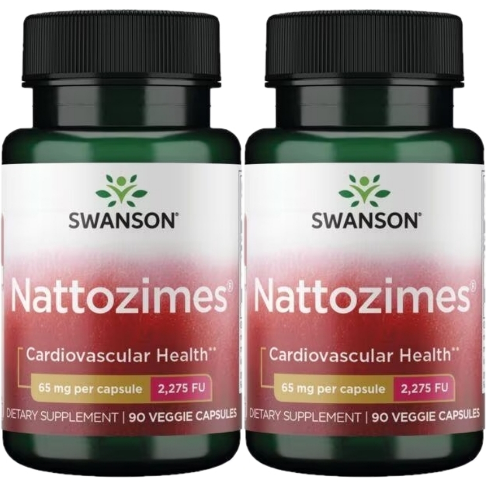 스완슨 Nattozimes 나토짐 65mg 90정 2팩