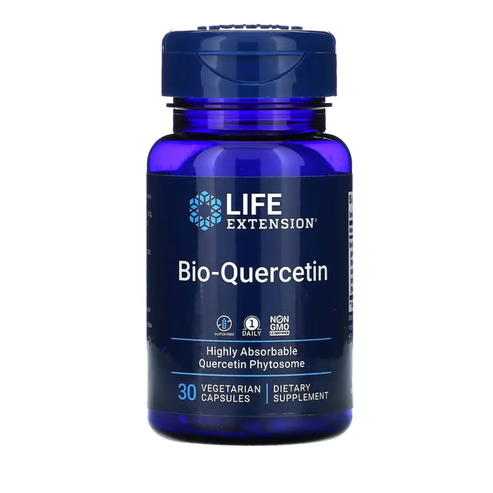 라이프 익스텐션 <b>바이오 퀘르세틴</b> 케르세틴 30베지캡슐