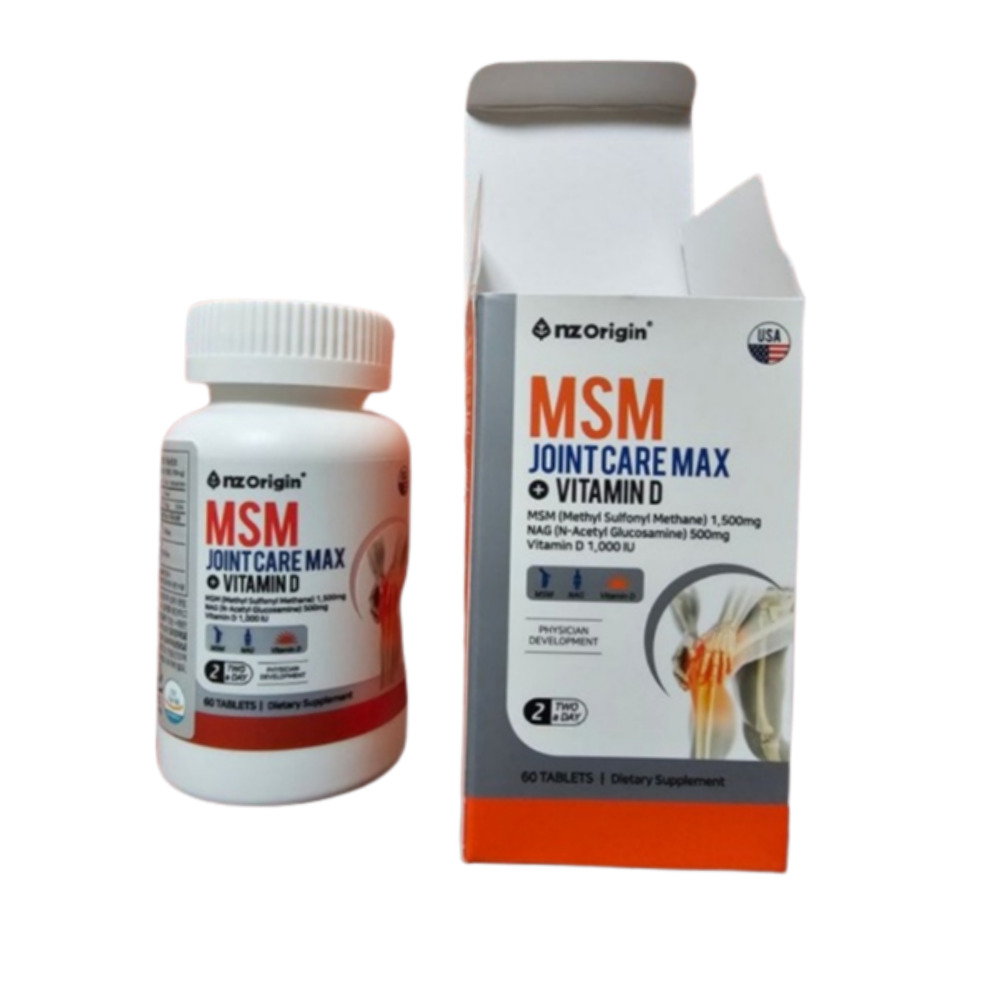 <b>엔젯오리진 엠에스엠</b> 조인트 케어 맥스 1350mg x 60정