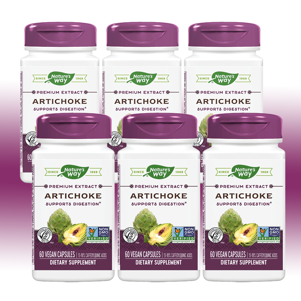 <b>네이쳐스웨이</b> 아티초크 비건 60캡슐 x 6통