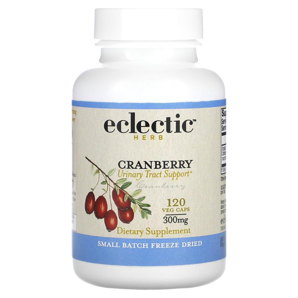Eclectic Institute <b>크랜베리 300mg</b> 120정