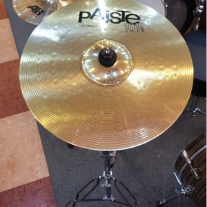 파이스테101 16인치 브라스 크래쉬+1자스탠드 / 독일제 심벌 / 장구 공연에 좋습니다