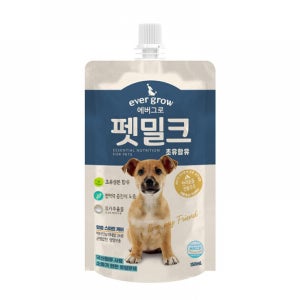 [유통기한하단표기] 에버그로 펫밀크 독밀크 강아지우유 초유함유, 150ml, 1개