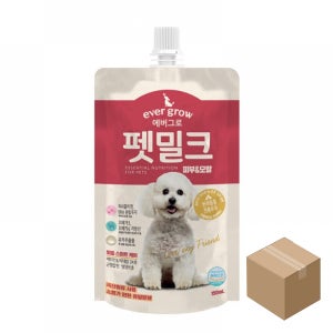 [유통기한하단표기] 에버그로 펫밀크 독밀크 강아지우유 피부+모발, 150ml, 10개