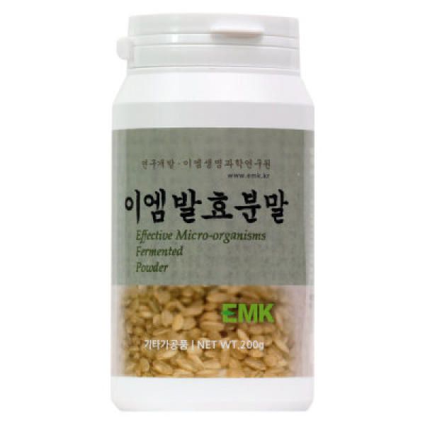 (이엠팜) 이엠발효분말 200g - EM/생균/발효/현미/생균