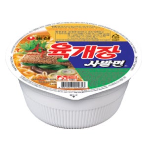 농심 육개장 사발면 86g, 24개