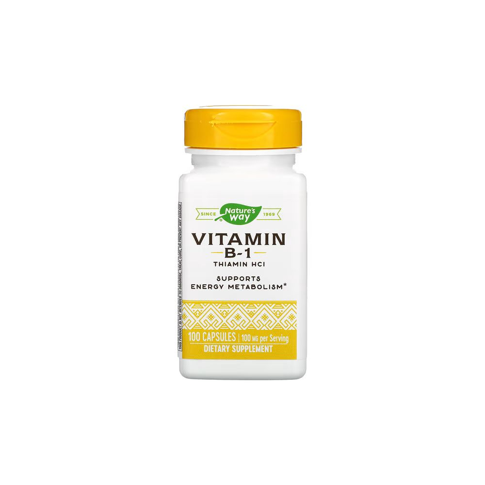 <b>네이처스웨이 비타민</b>B-1 thiamin 티아민 vitamin <b>b1</b> 100mg 100정