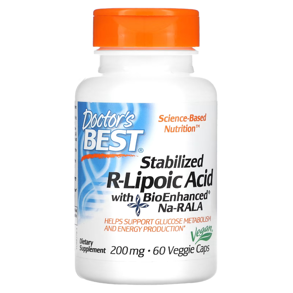 닥터스베스트 <b>알리포산</b> 200 mg 알파리포산 <b>R리포산</b> 60정