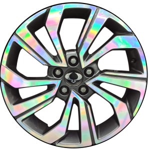 베리 뉴 티볼리 18인치 다이아몬드 커팅 휠 홀로그램 스티커