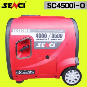 SENCI 센시 SC4500i-O 저소음 인버터 발전기 휴대용 이동식 캠핑용 낚시터 공사장