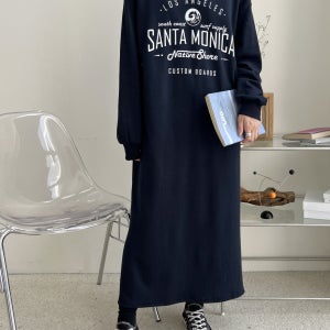 기모 캐주얼 롱 원피스 데일리코디 링클프리 빅사이즈 마실룩