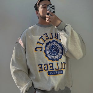 리버스 ATHLETIC 맨투맨 3COLOR 빅사이즈 상의 오버핏 에이오알닷