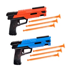 장난감 배틀 흡착판 게임 다트 총 건 세트