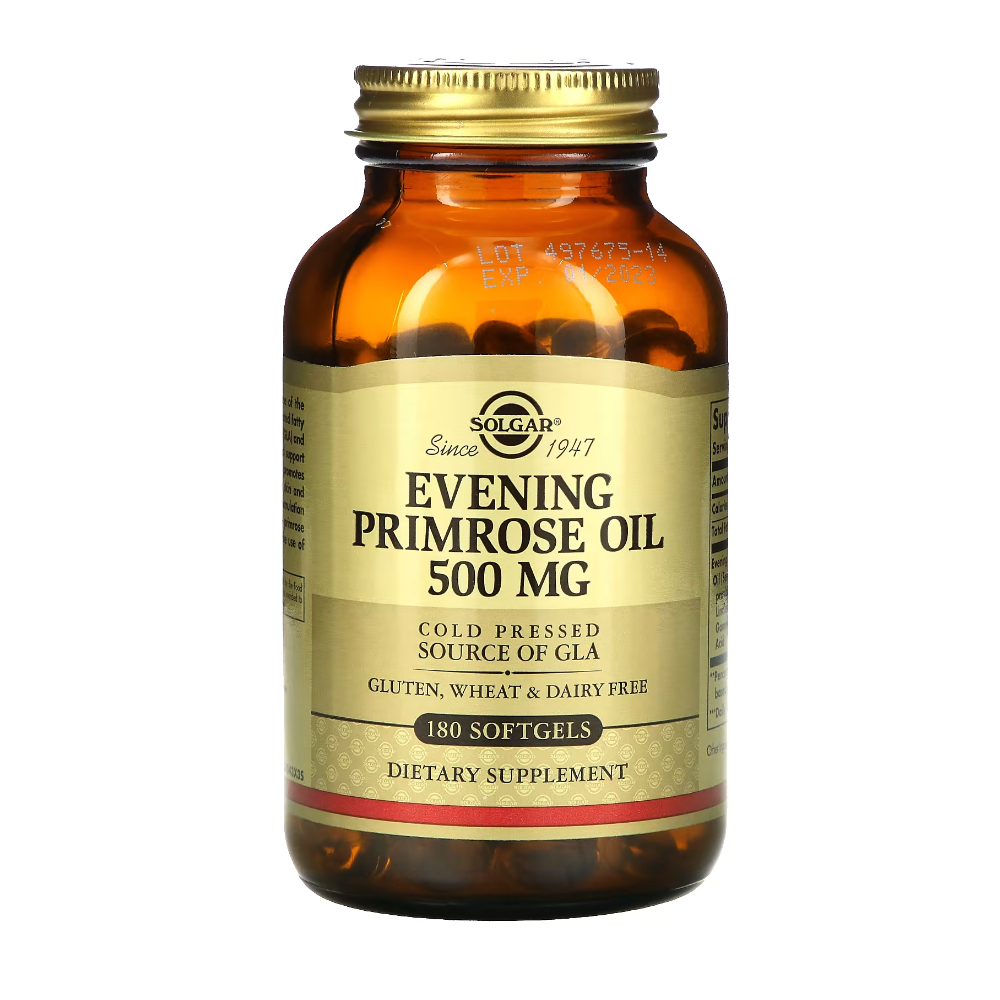 솔가 <b>이브닝 프림로즈 500mg</b> 180정 감마리놀렌산 gla 리놀렌산