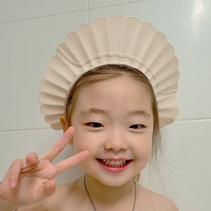 말랑베이비 아기 샤워캡 유아 어린이 샴푸캡
