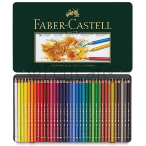 [무료배송] 파버 카스텔 폴리크로모스 전문가용 유성색연필 36색(110036)