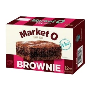 오리온 마켓오 브라우니 초코 240g 12P [카페스타일]