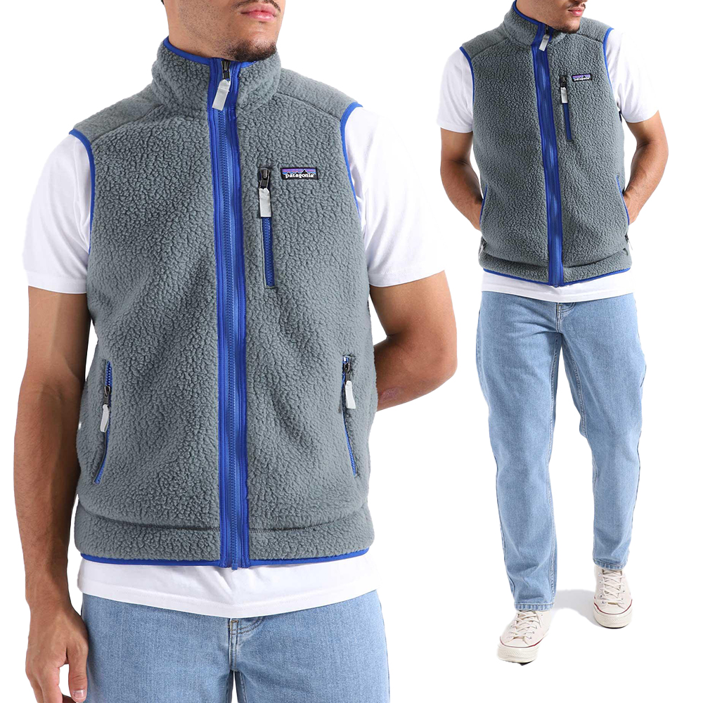 파타고니아 레트로 파일 플리스 베스트 조끼 남성